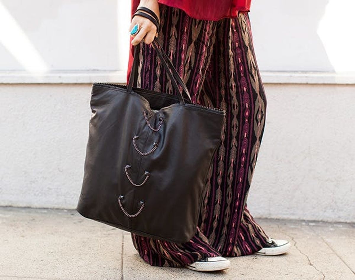 Try This Foolproof Way to Glam Up Your Bag