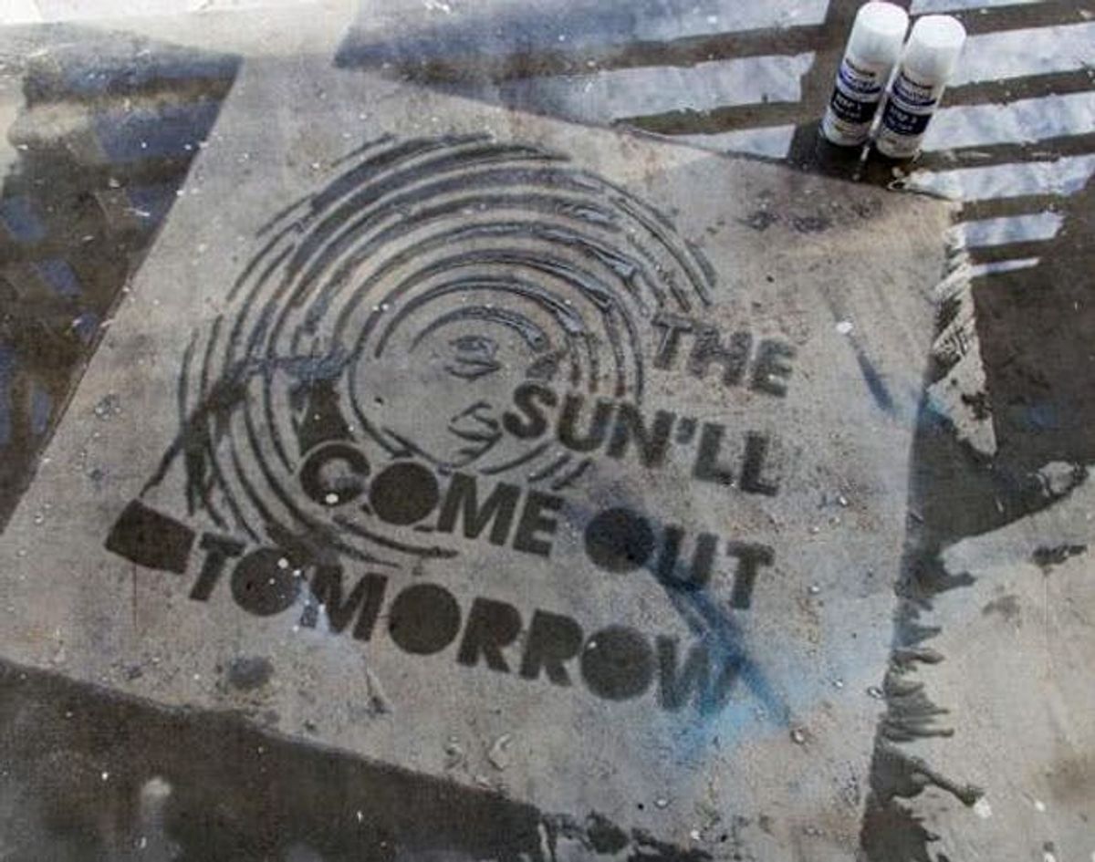 Made Us Look: Street Art You Can Only See in the Rain