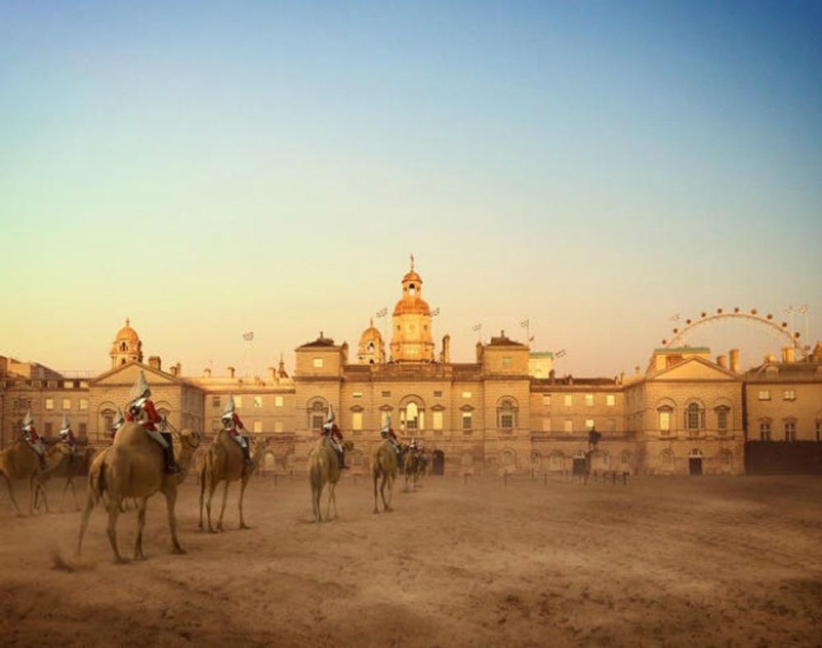 Post-Apocalyptic Postcards Show London After Crazy Climate Change