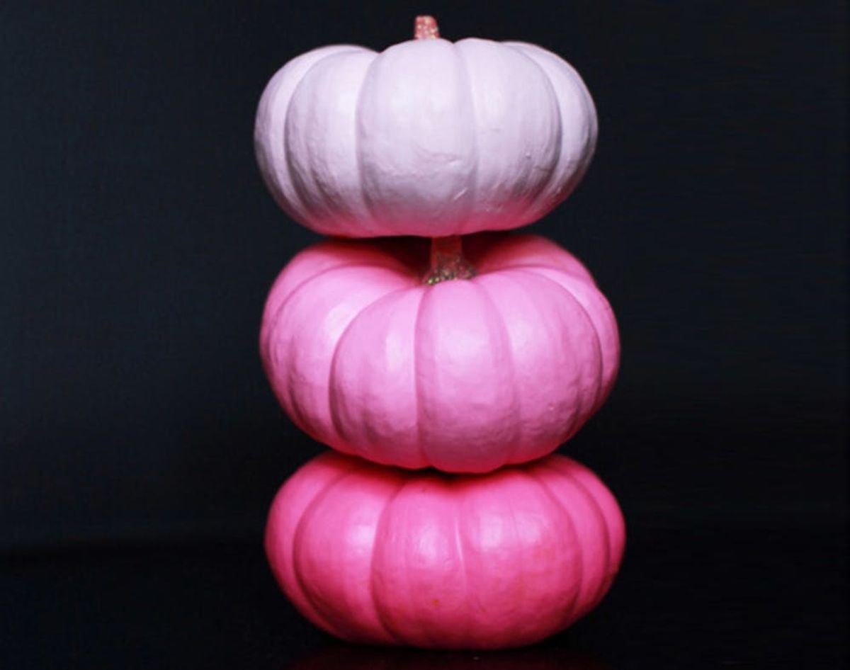 23 Colorful Ideas for Decorating With Pumpkins - Brit + Co