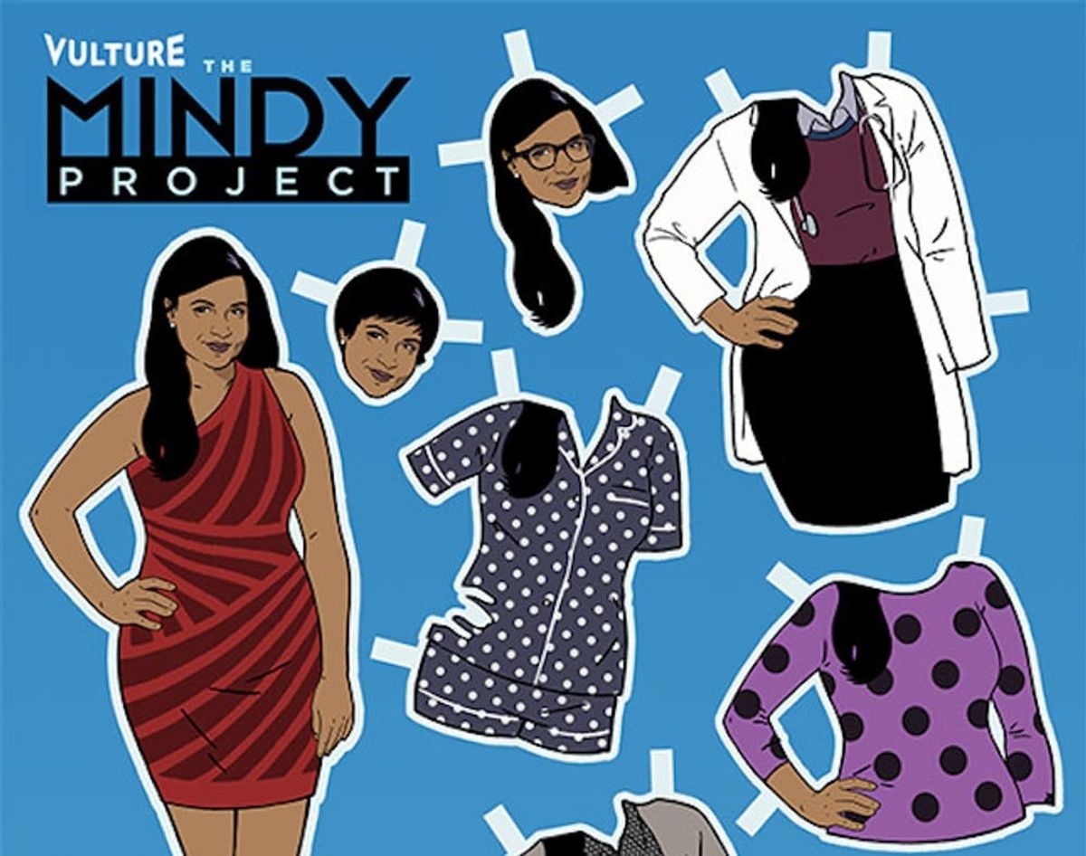 Made Us Look: Your Favorite TV Characters as Paper Dolls