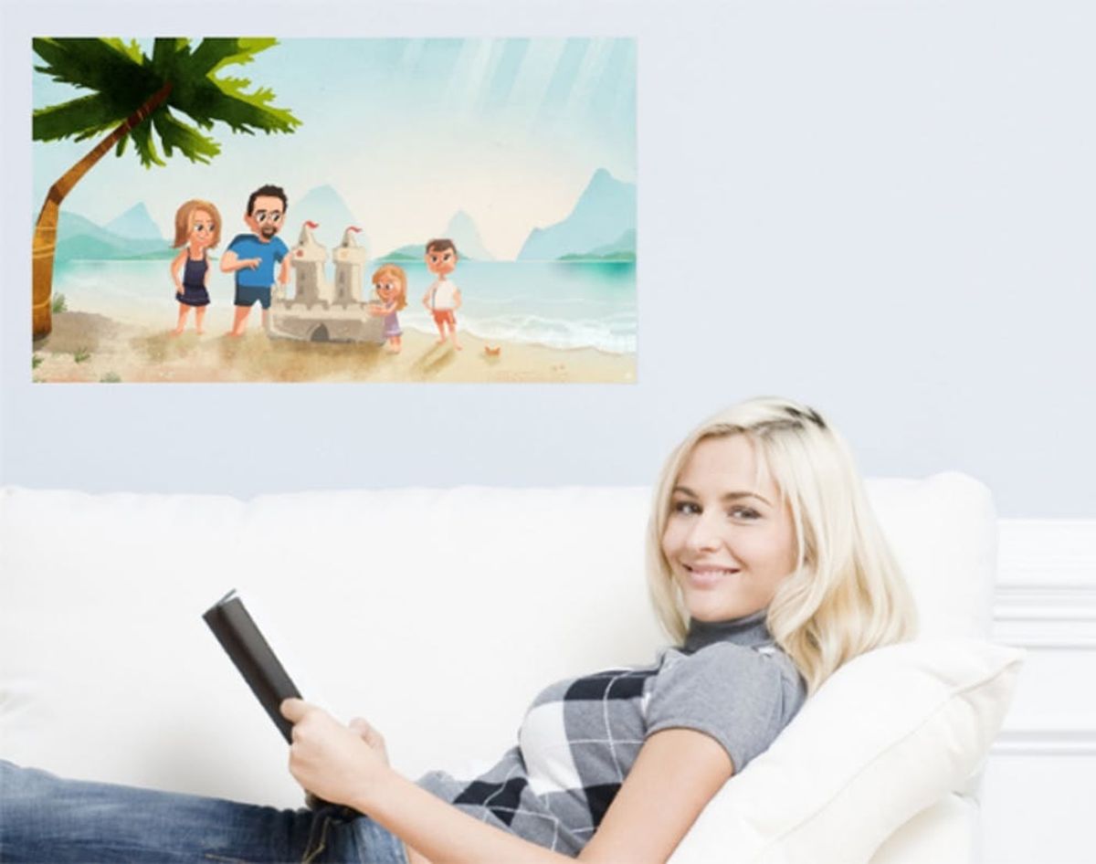 Commission One-of-a-Kind Wall Decals With ArtCling