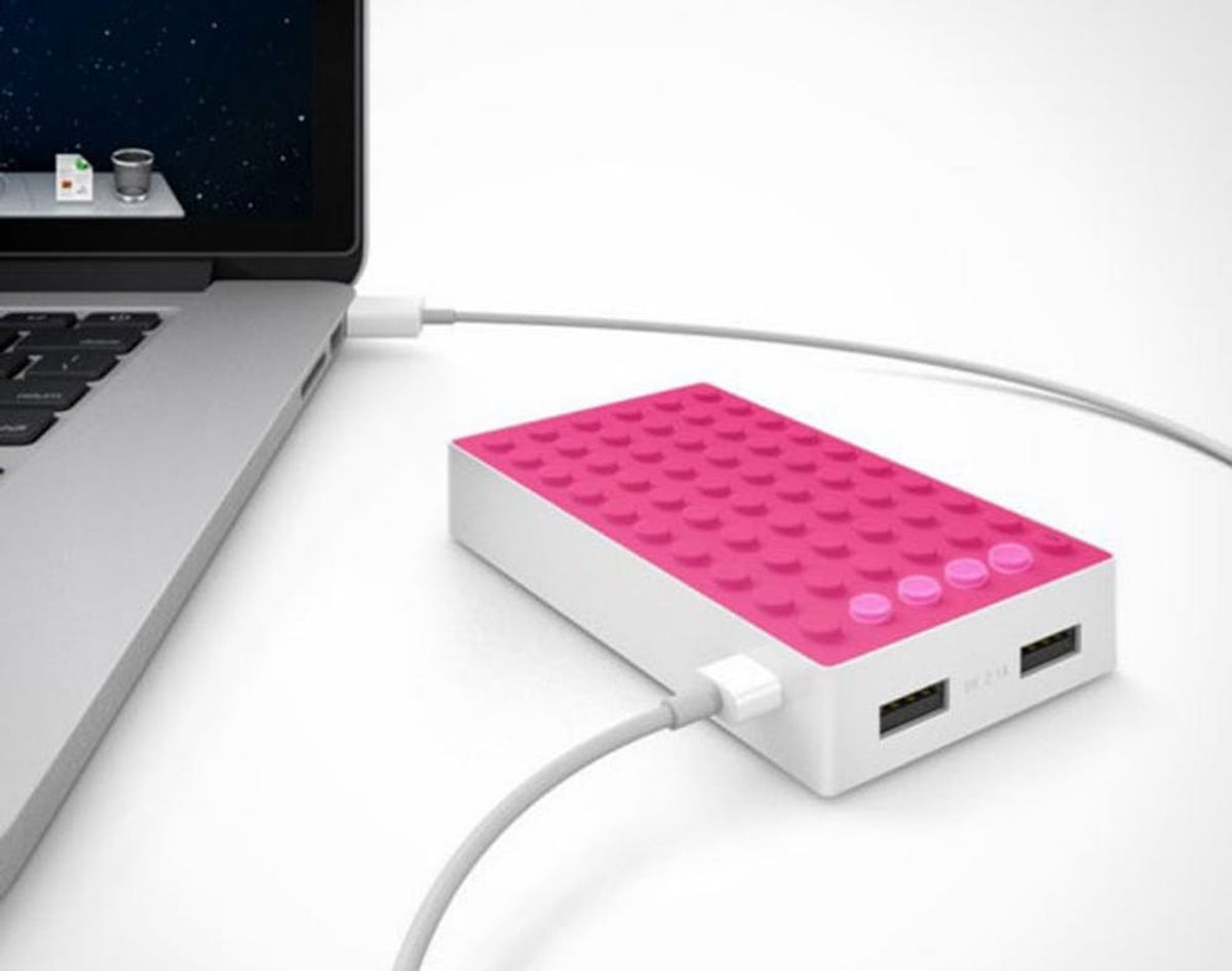 This Giant LEGO Charges Your Phone Anywhere