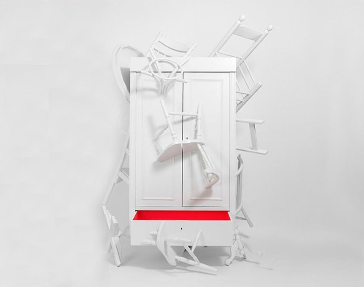 Would You Hang Your Clothes in a Closet Made of Trash?