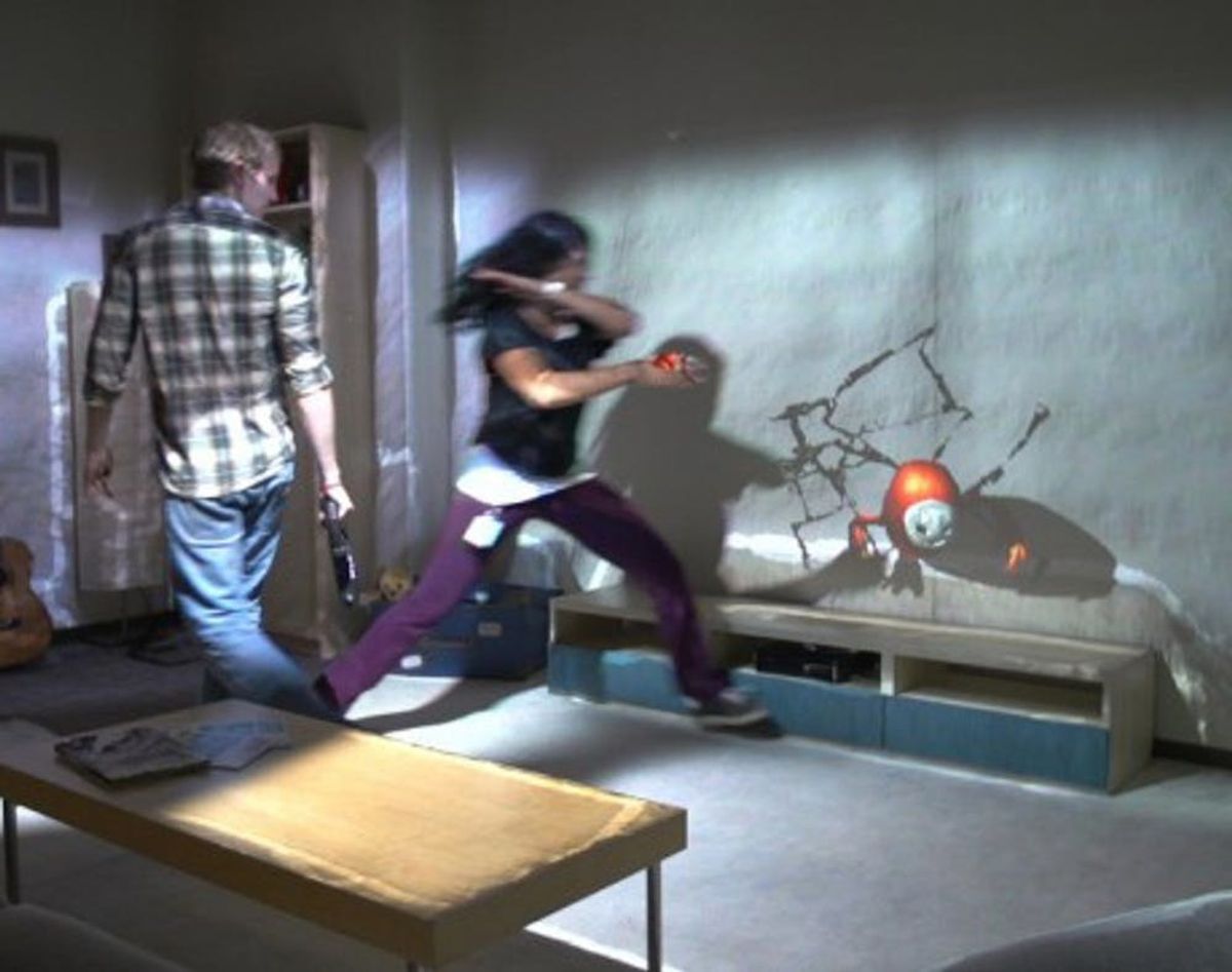 Transform Your Living Room into an Interactive Video Game