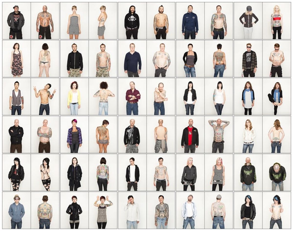 This is What 100+ Fully Tattooed Humans Look Like