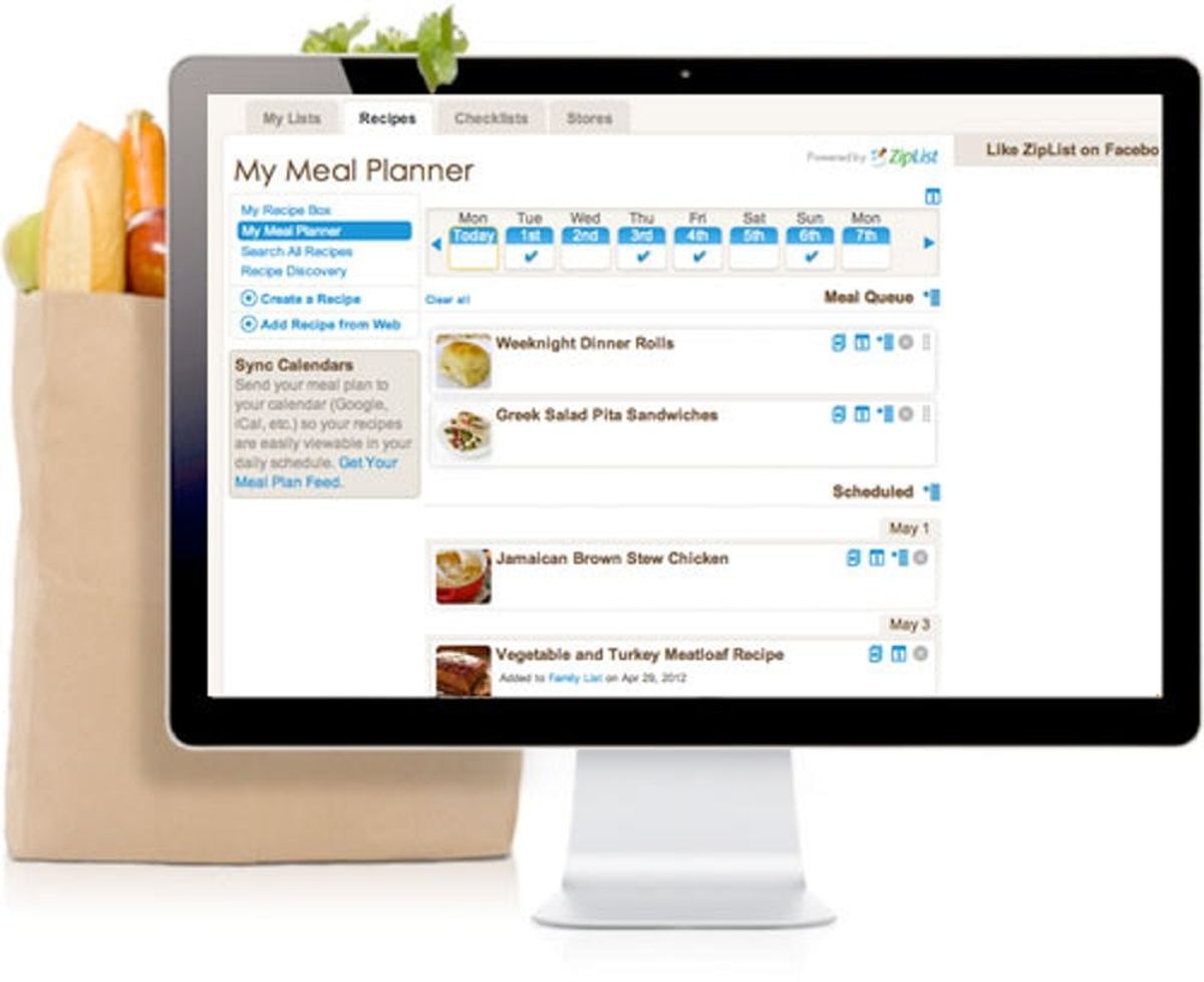 ZipList Turns Your Favorite Pinterest Recipes into Grocery Lists