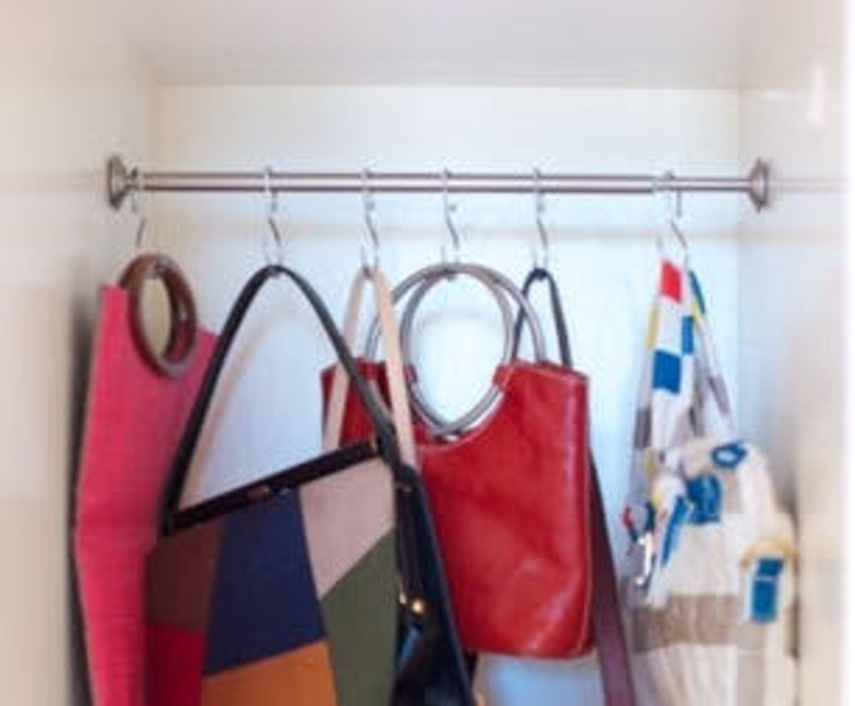 A New Use For Shower Curtain Rings