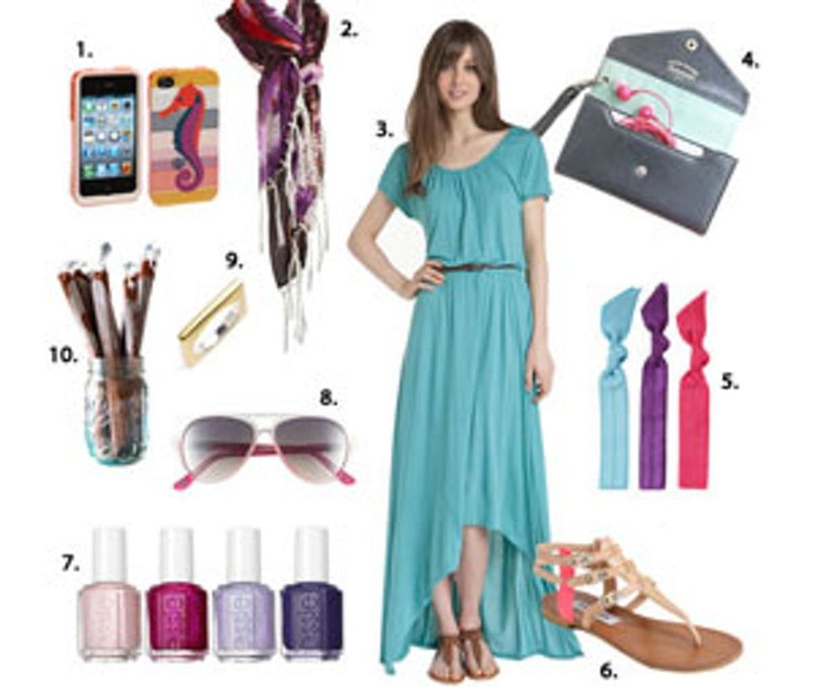 Summer Style Swoon: Asymmetrical Hems, Acid-Dyed Scarves & Aviators