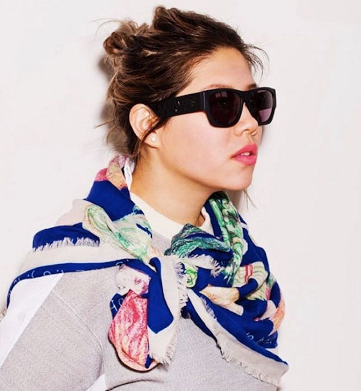 Scarves Get a Modern Makeover With This Cool Designer