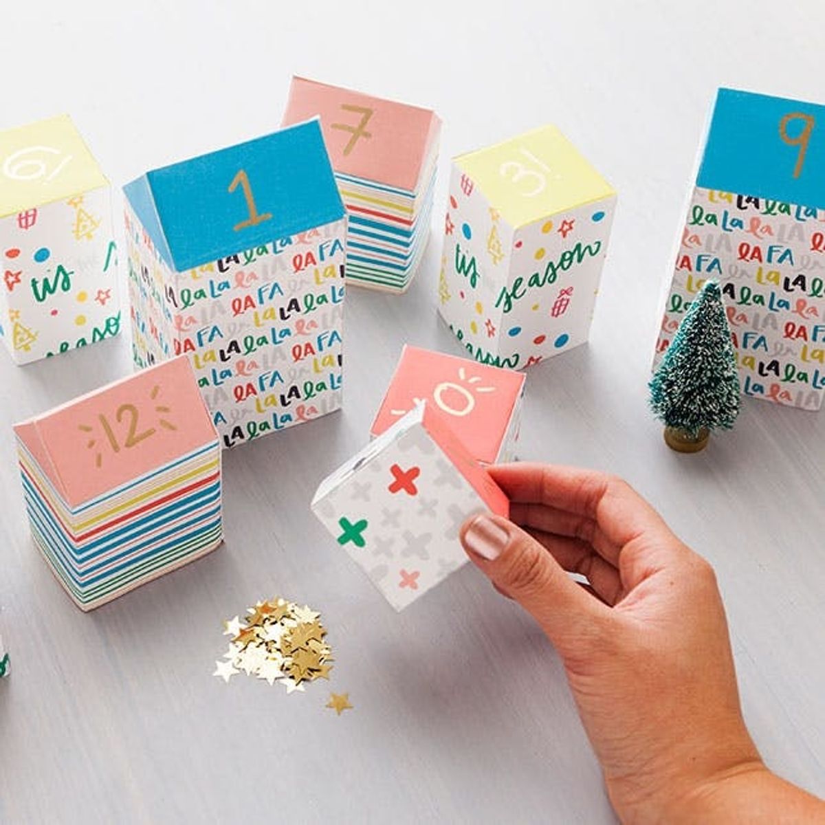 This Printable Advent Calendar Doubles as Awesome Holiday Decor