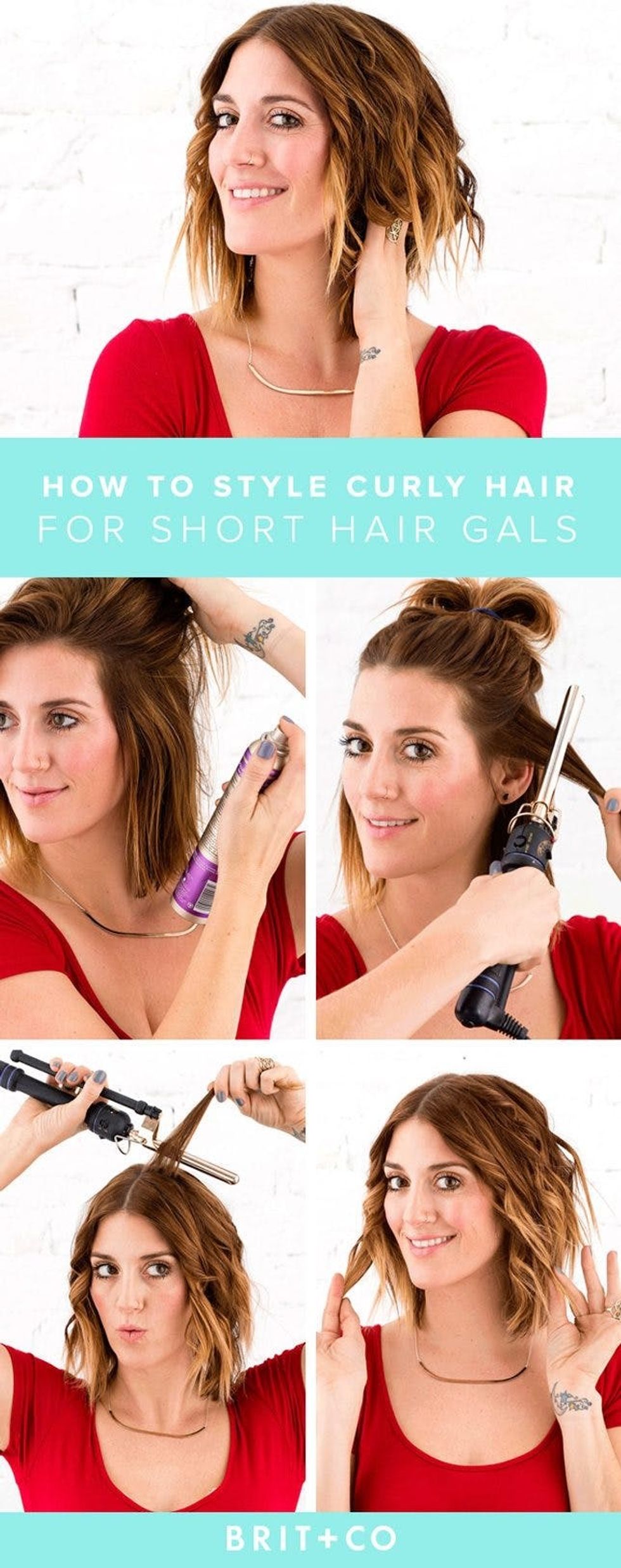 Stop! Short-Haired Girls, You Are Totally Using the Wrong Curling Iron -  Brit + Co