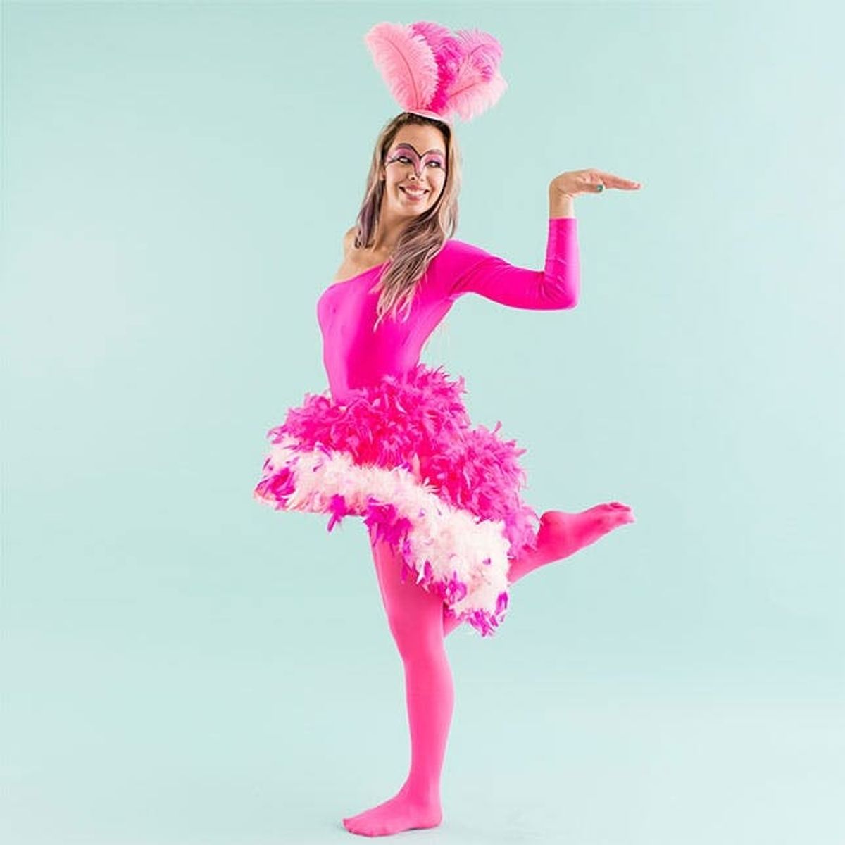 This Tutorial Will Make You Want to Be a Flamingo for Halloween