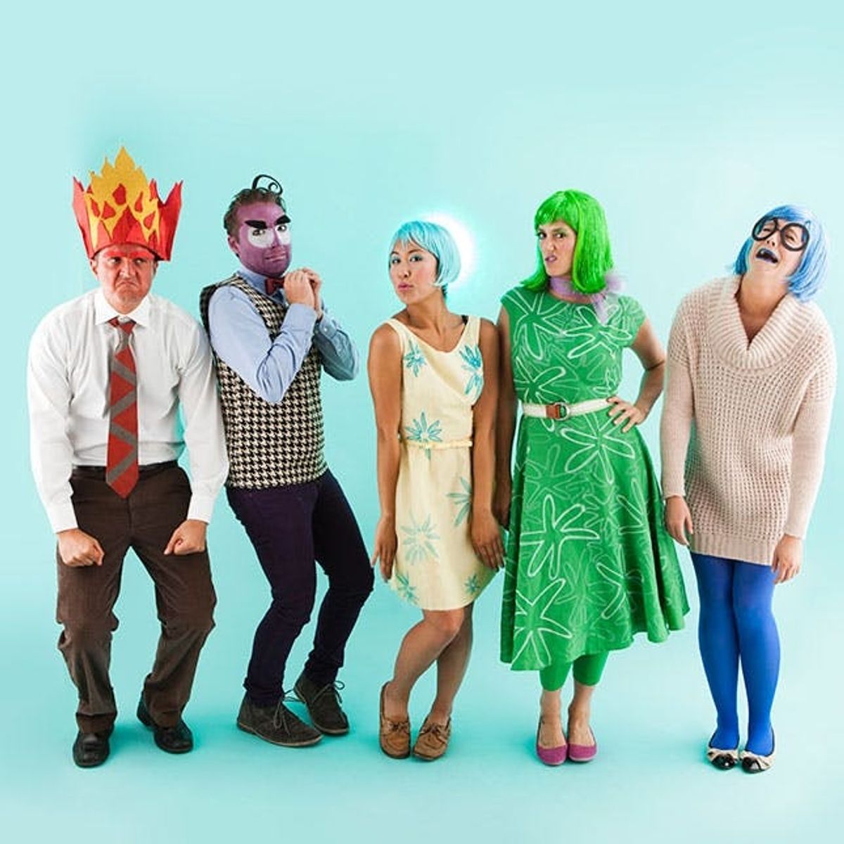 How to Make Inside Out Characters for an Epic Group Halloween Costume