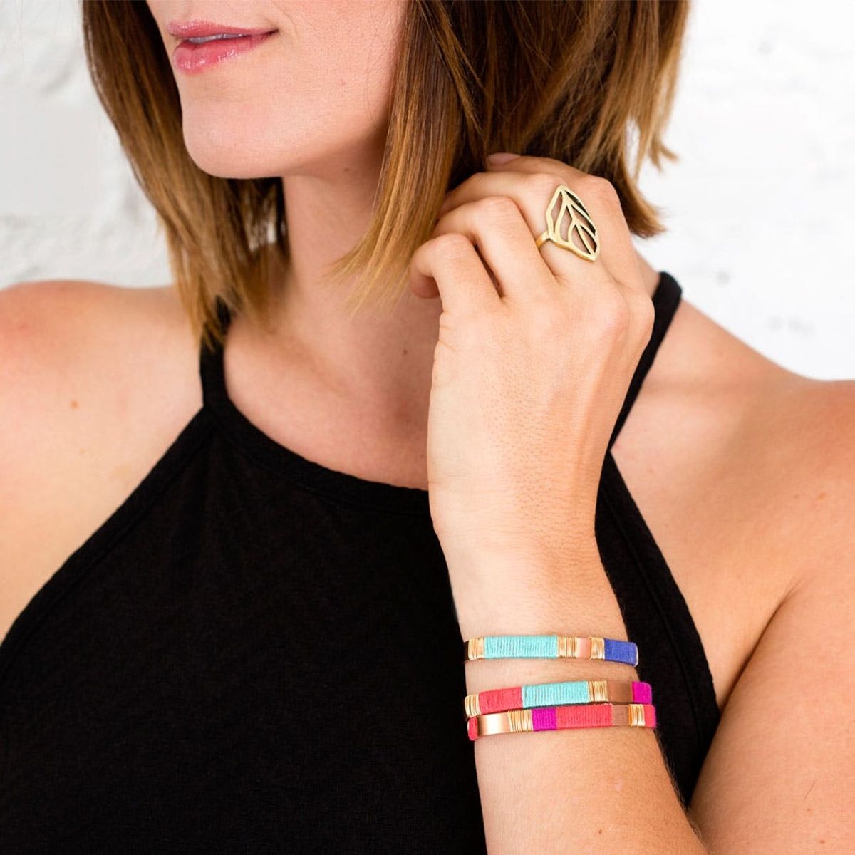 How to Make Simple Stacking Bracelets Pop