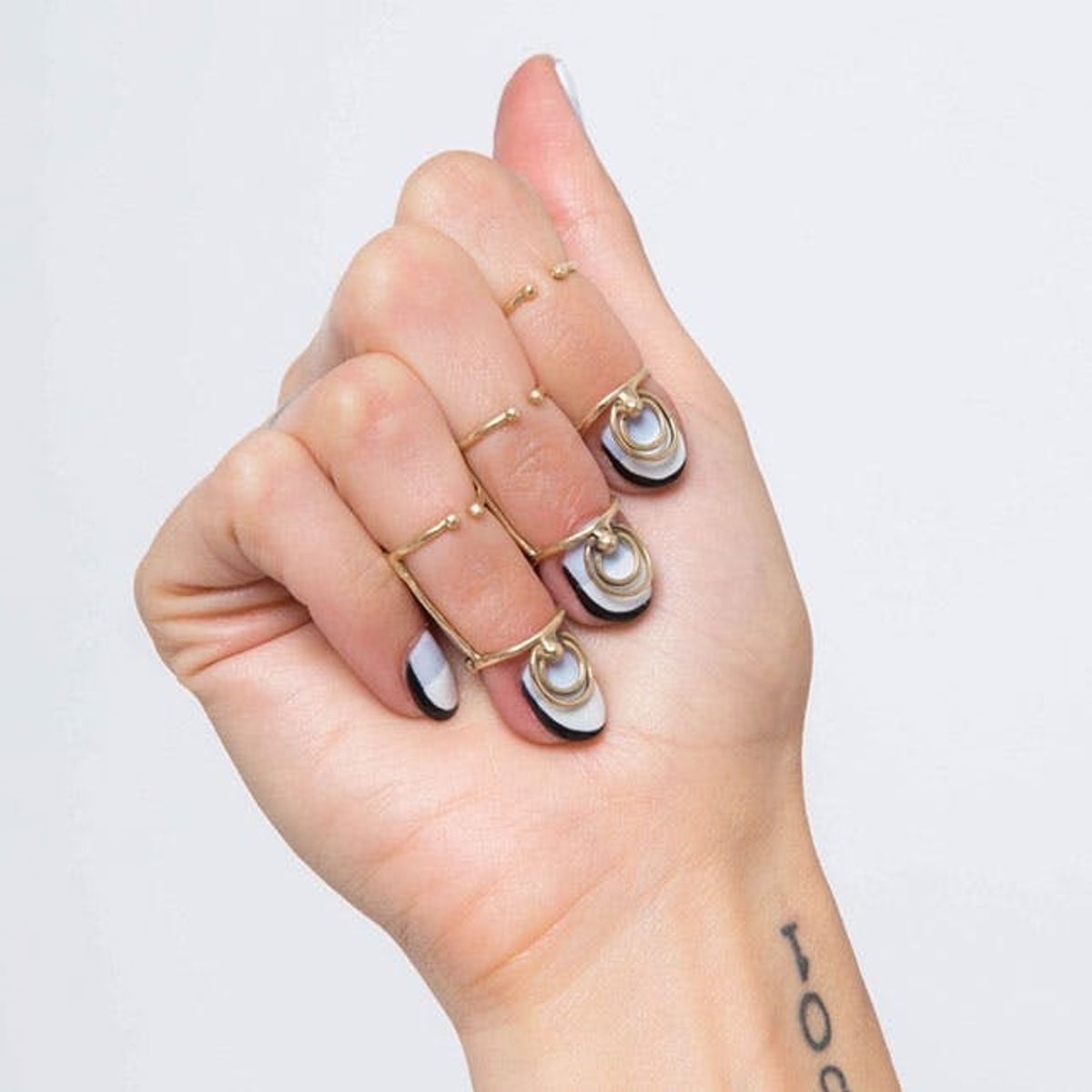 This New Ring Trend Is like Nail Art You Don’t Have to Paint On