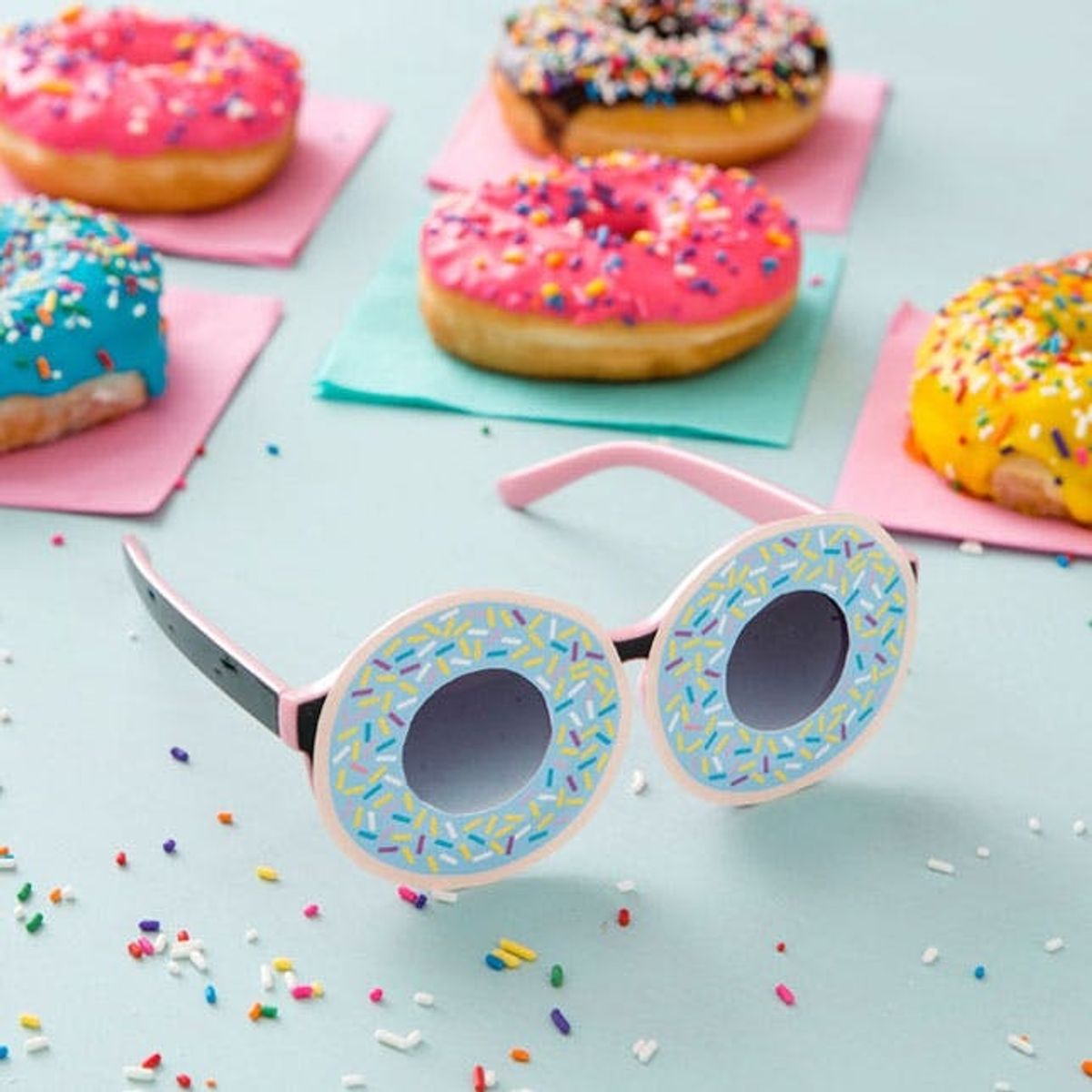 How to Make Donut Sunglasses in Under 5 Minutes (+ Free Printable!)