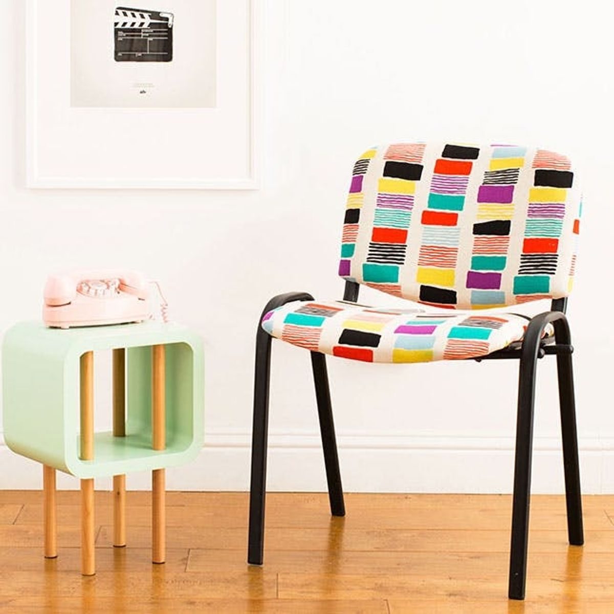How to Reupholster a Thrift Store Chair in 4 Easy Steps