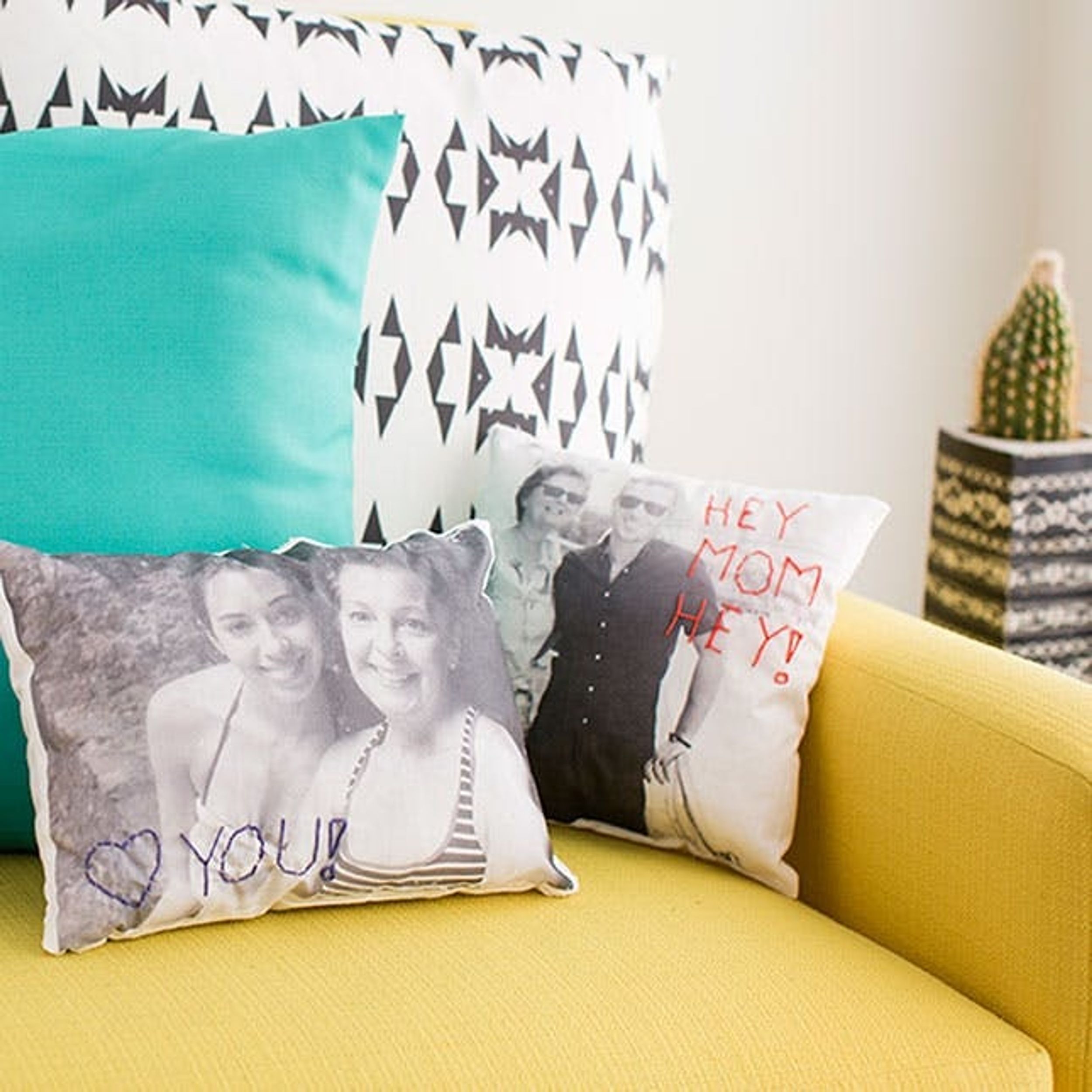Mother’s Day Win: Make Custom Photo Pillows of You and Your Mama