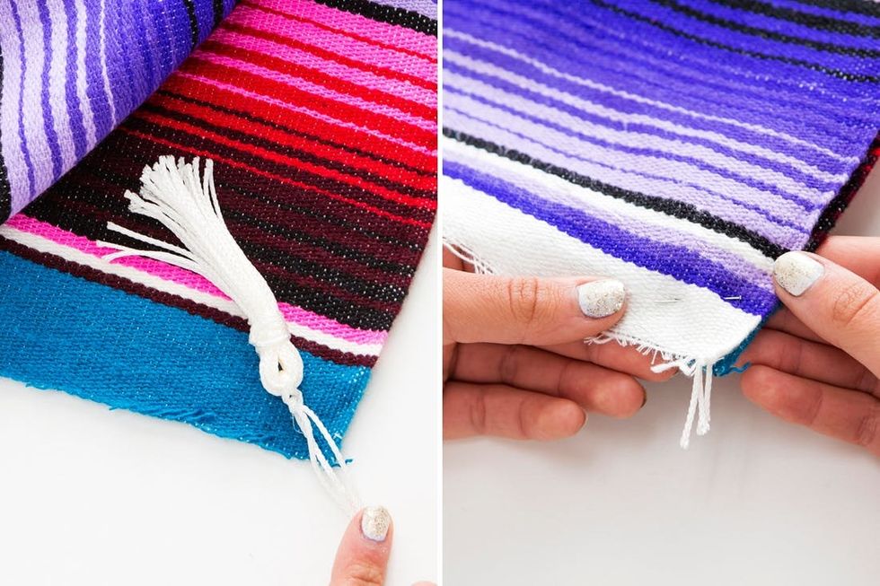 How to Turn 1 Colorful Blanket into 5 Summer Essentials Brit + Co