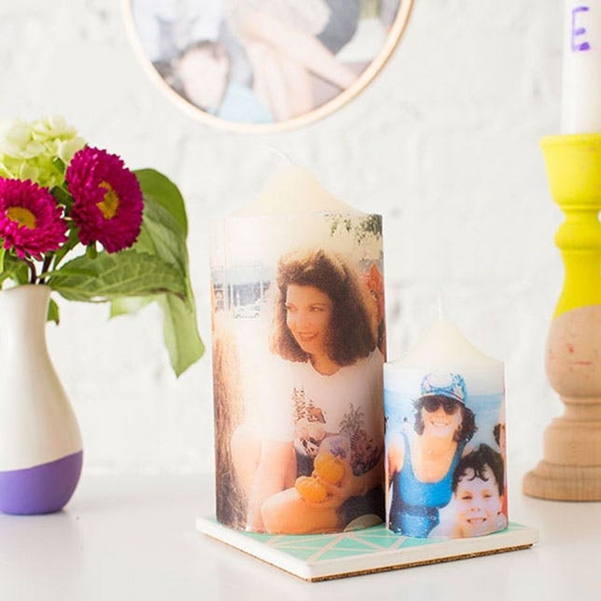 How to Turn Tissue Paper into Personalized Photo Presents for Mom