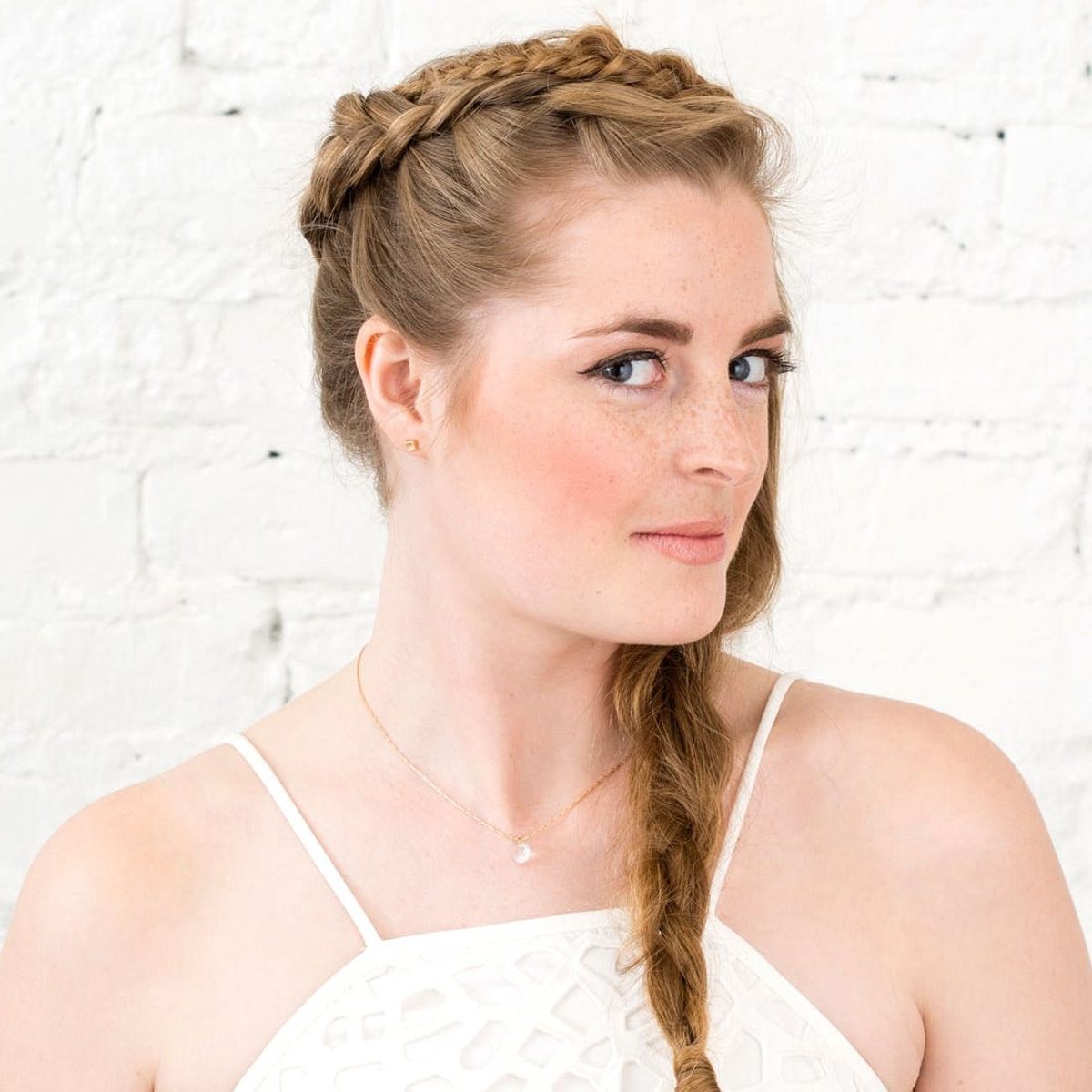 You Need to Try This Boho Crown Braid for Your Next Special Event