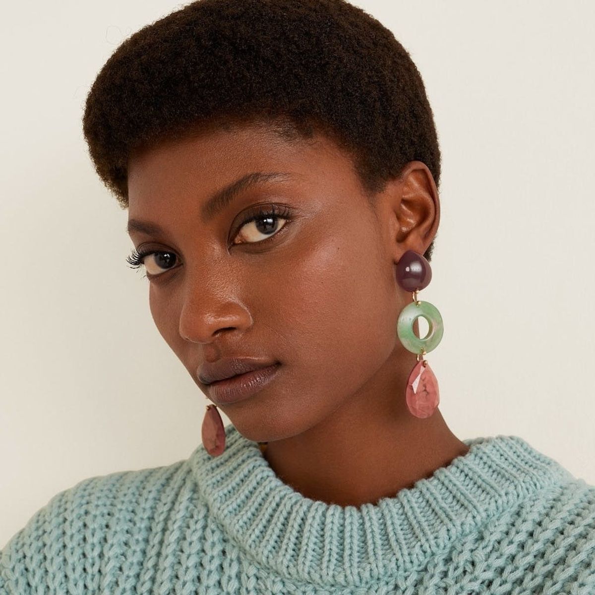 This Resin Earring Trend Will Be Your Go-To Spring Style Staple