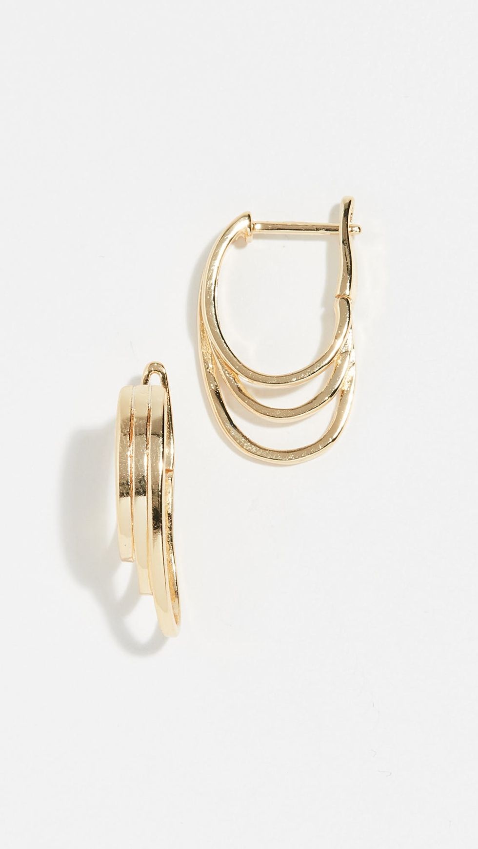 Are Gold Hoops the New Power Accessory? - Brit + Co