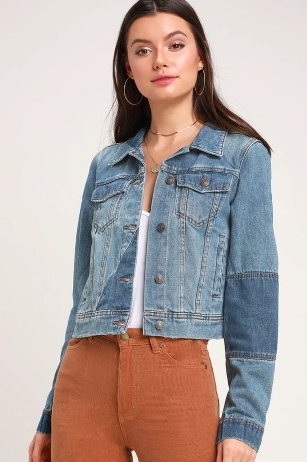 17 Color-Blocked Denim Styles You’ll Def Want to Wear This Spring ...