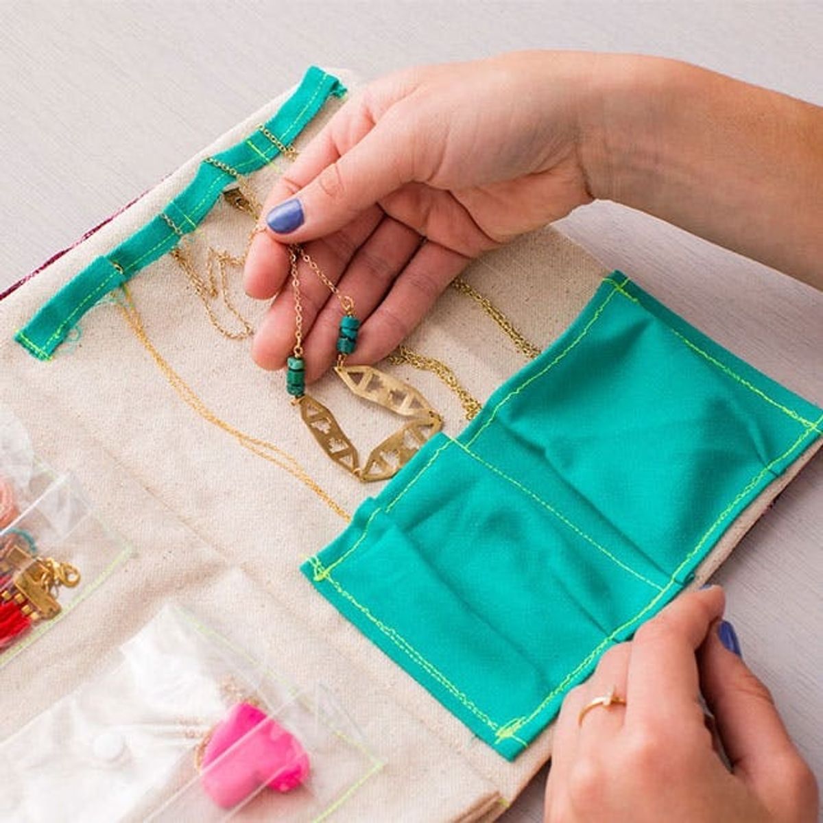 Style On-the-Go: How to Make a DIY Travel Jewelry Organizer