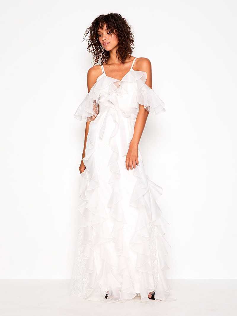 14 Under-$1000 Wedding Dresses for Flat-Chested Brides - Brit + Co