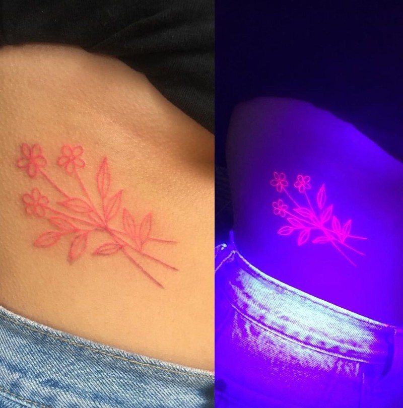 Light Colour Tattoos Stunning Pink Ink Tattoo Showcase