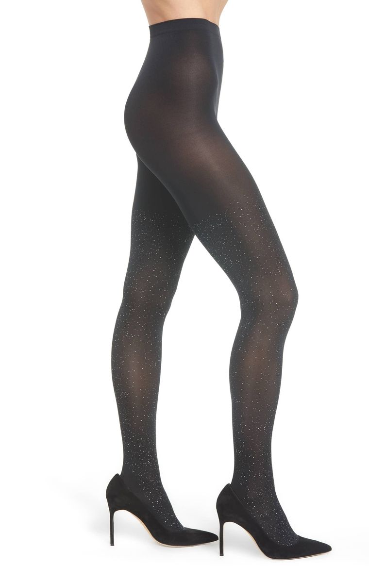 Black Opaque Full Tights