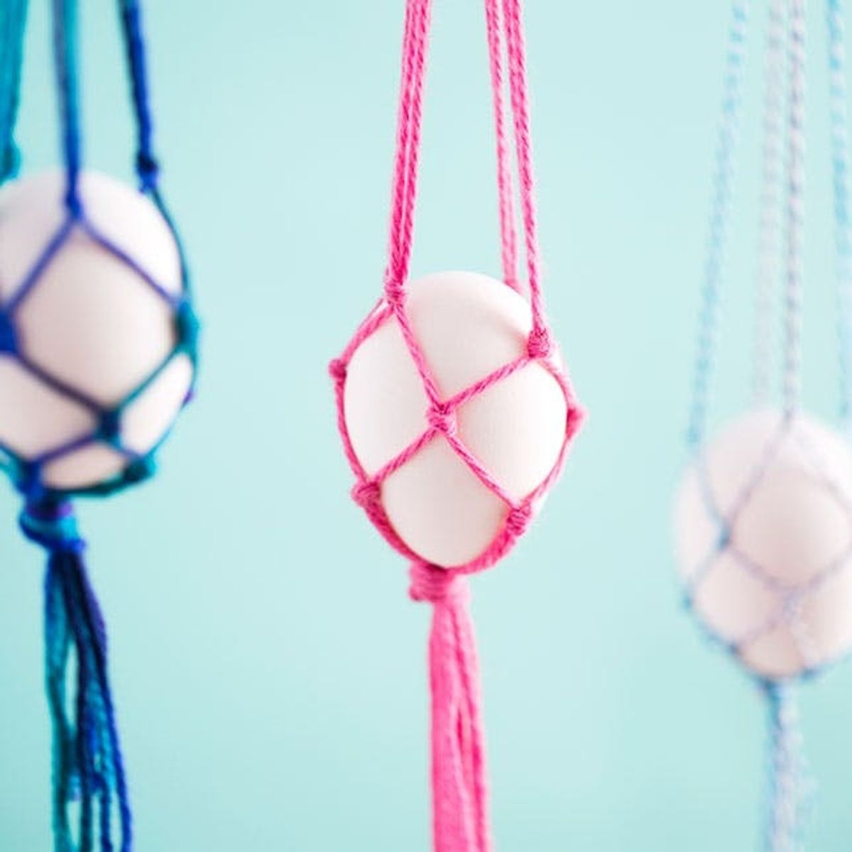 Macra-Make These Hanging Easter Egg Baskets in Just 10 Minutes