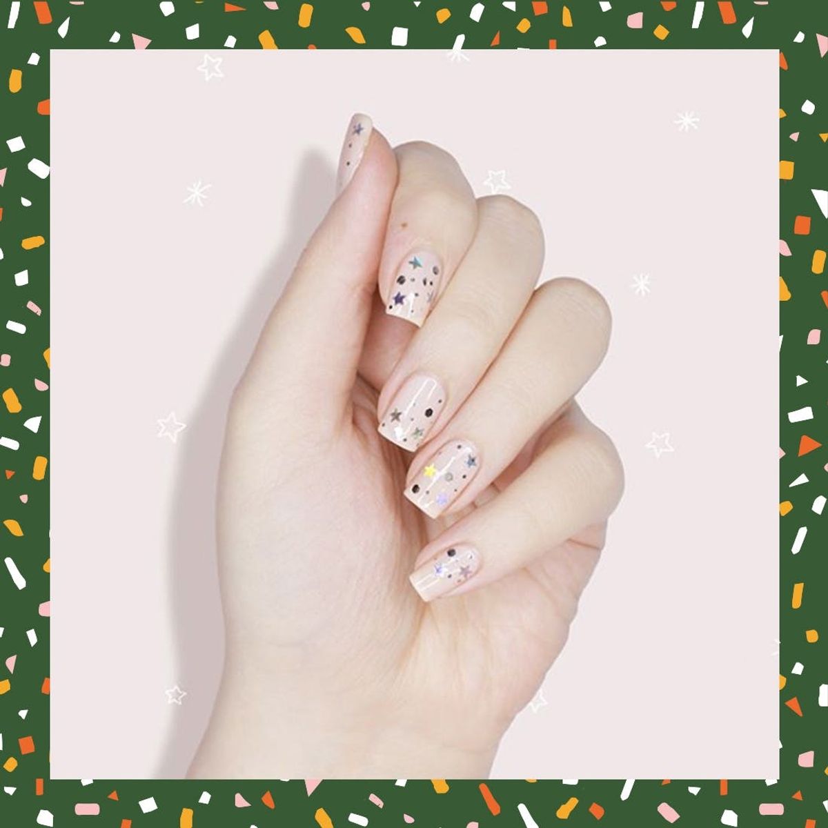 11 Confetti-Inspired Nail Art Designs to Rock on New Year’s Eve