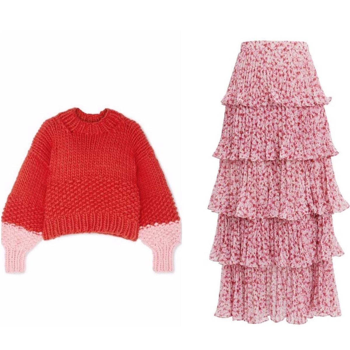 13 Oversized Sweater and Skirt Combos That Slay Winter Style