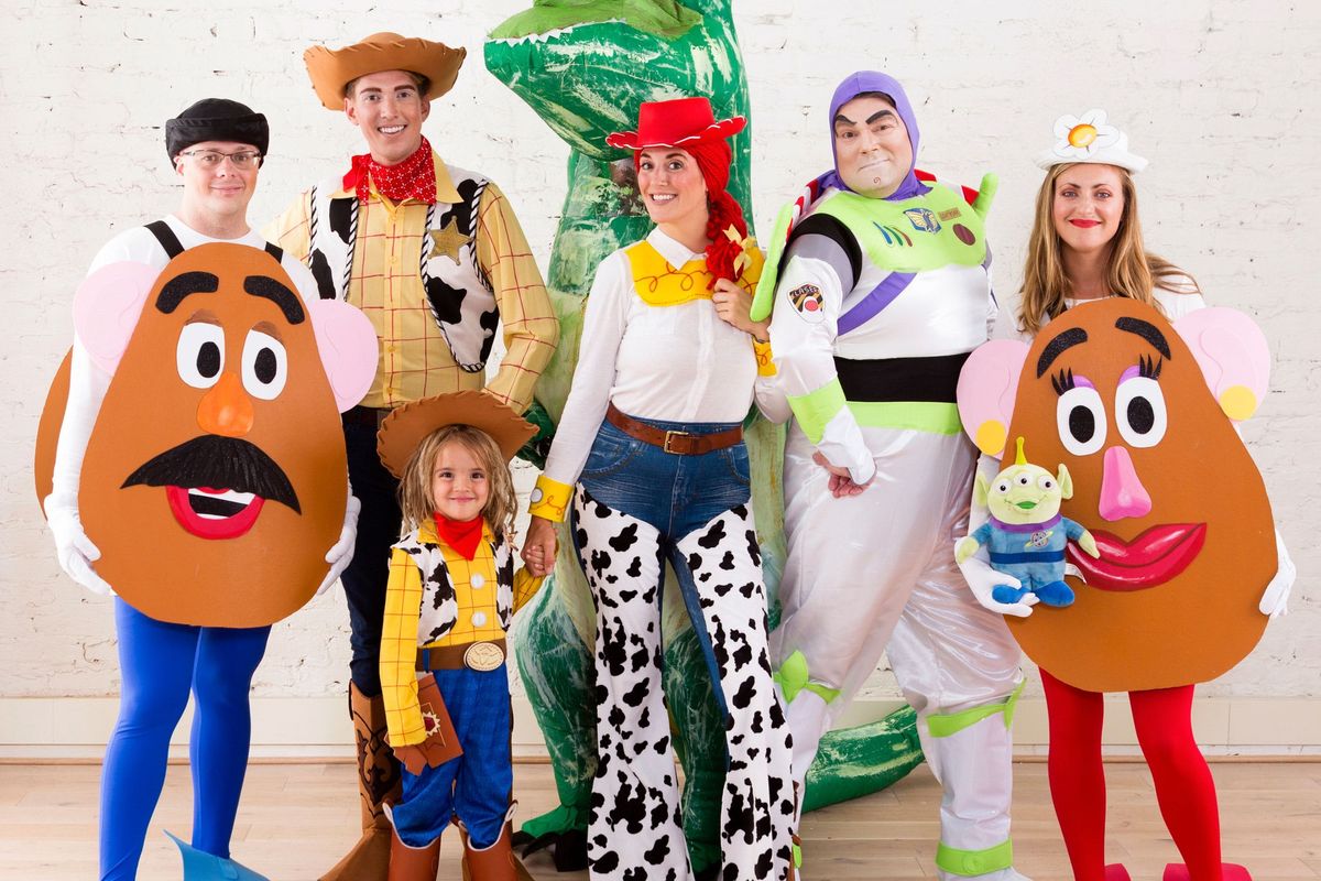 Reach for the Sky With This 'Toy Story' Group Halloween Costume