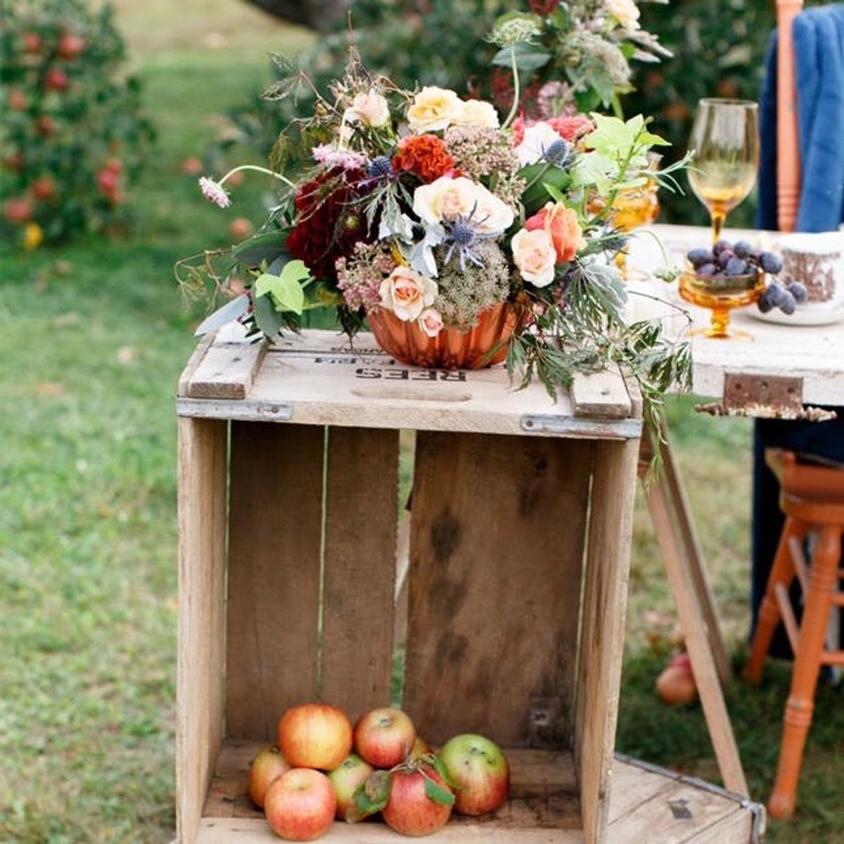 These Apple Orchard Weddings Are the Sweetest Things You’ll See This Fall