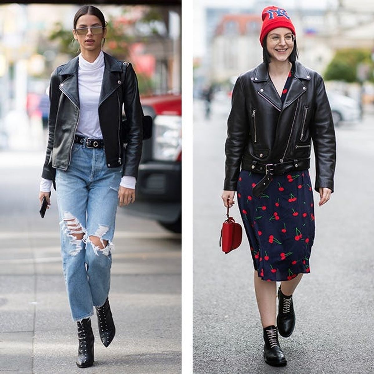 8 Fresh Ways to Wear the Moto Jacket You’re Living in RN