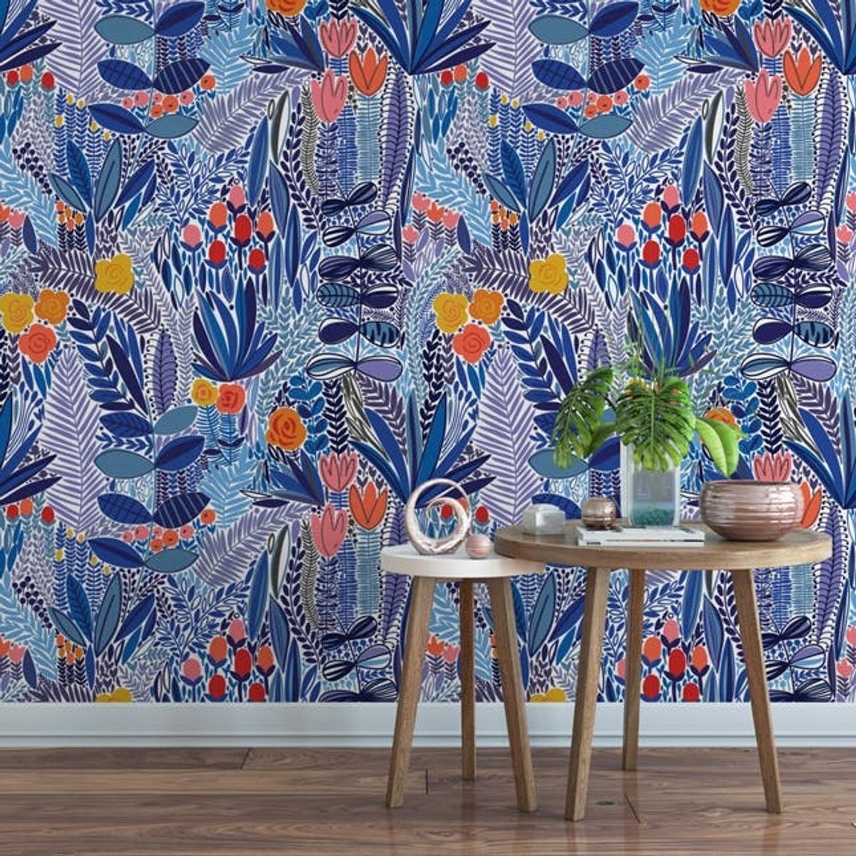 10 Trendy Temporary Wallpapers Every Plant Lady Will Love