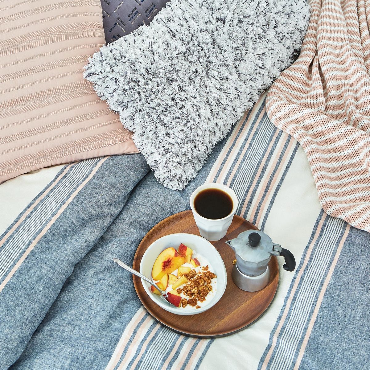 Our Fave T-Shirt Brand Just Dropped the Coziest Bedding Collection for Fall