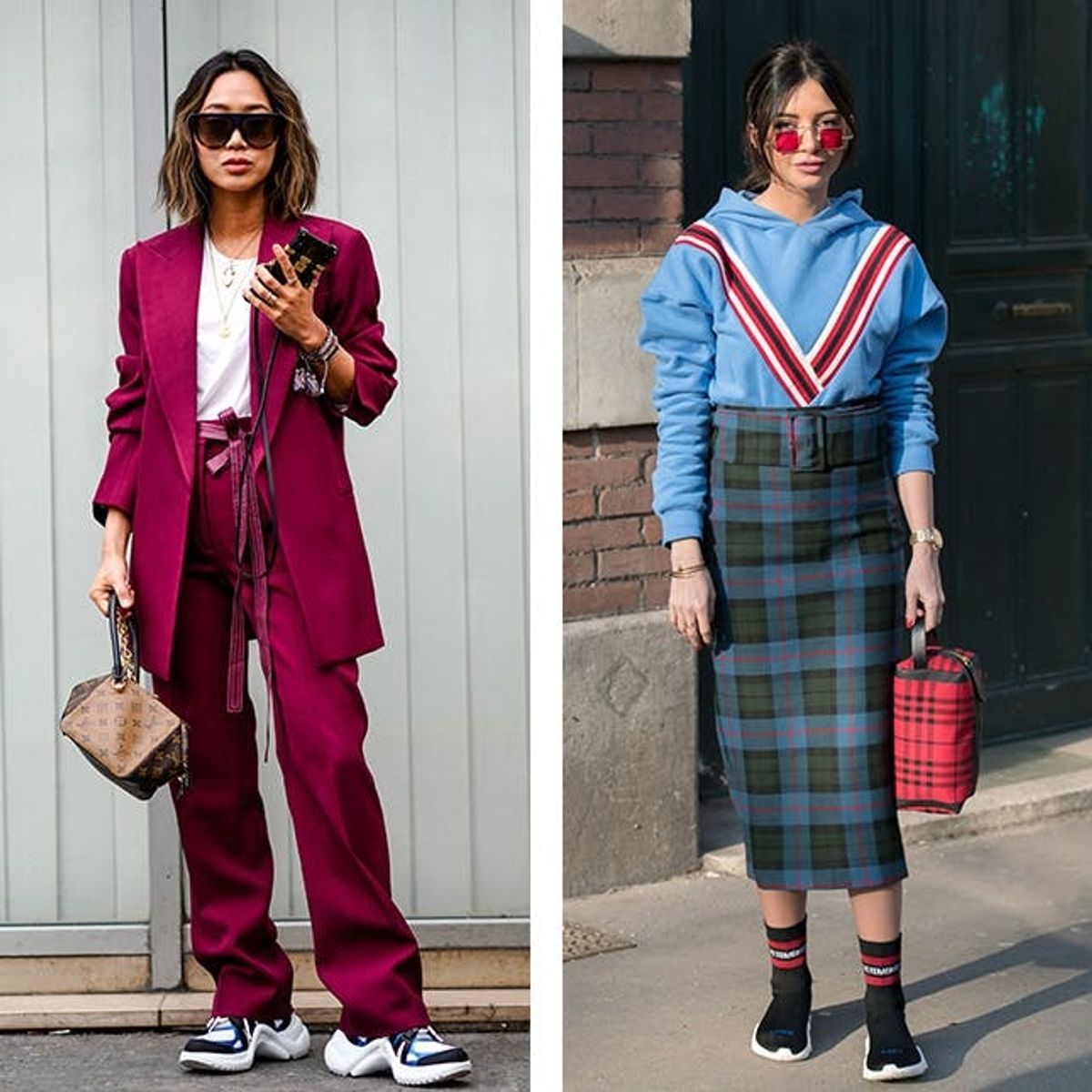 10 Ways to Wear Sneakers to Work This Fall