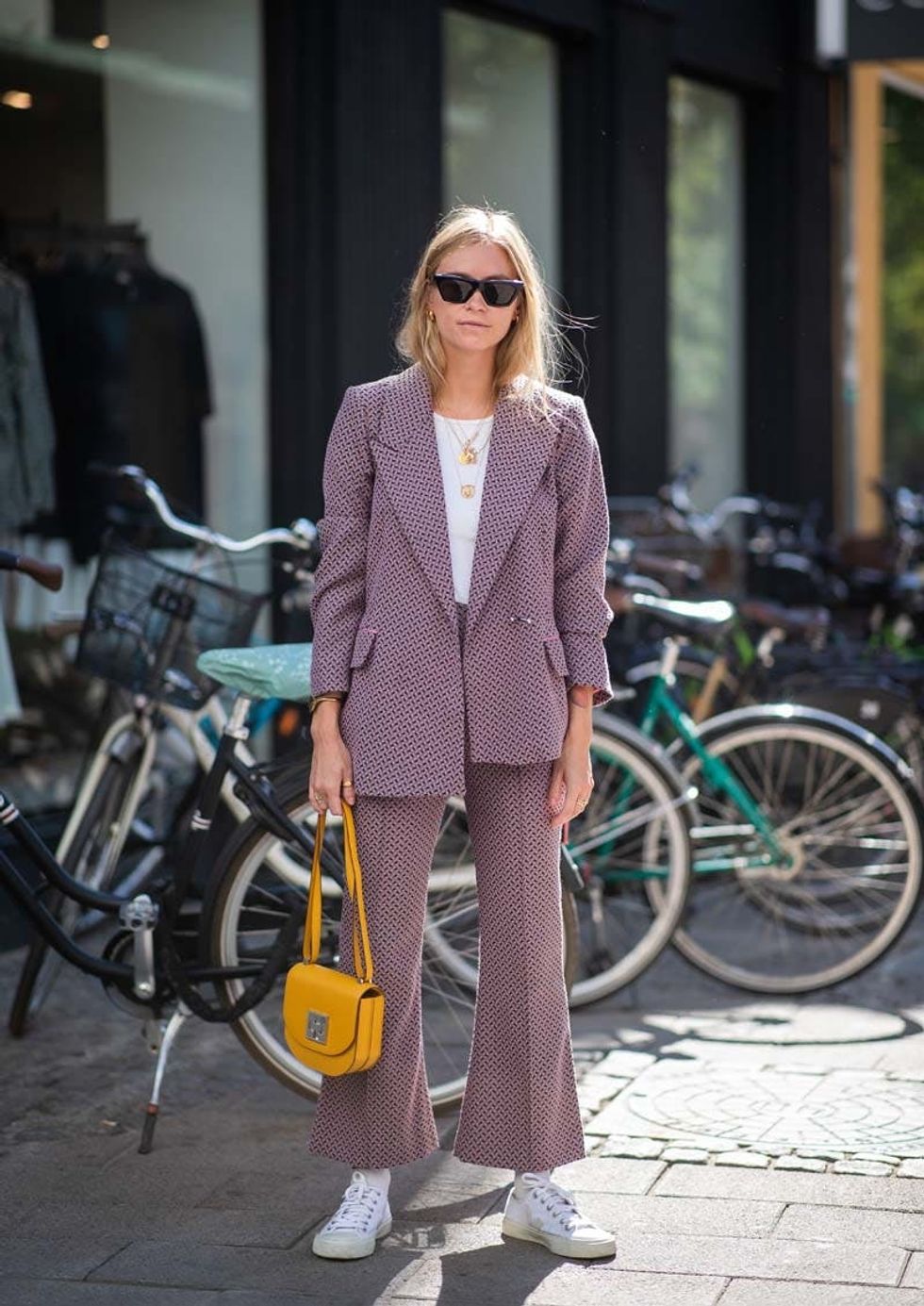 10 Ways to Wear Sneakers to Work This Fall - Brit + Co