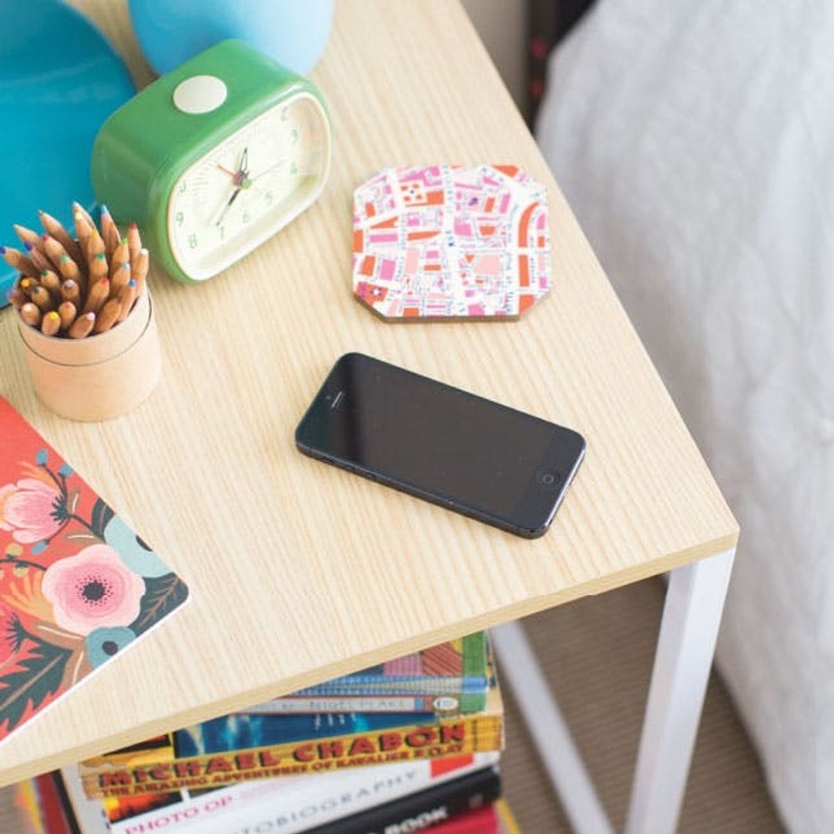 How to Make a Nightstand That Charges Your Phone