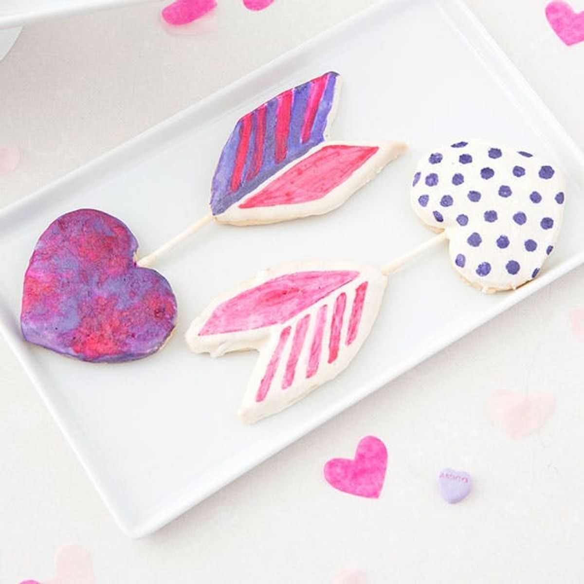 Make Cupid’s Arrow Cookies With Your Kids (or Roomies) This Weekend