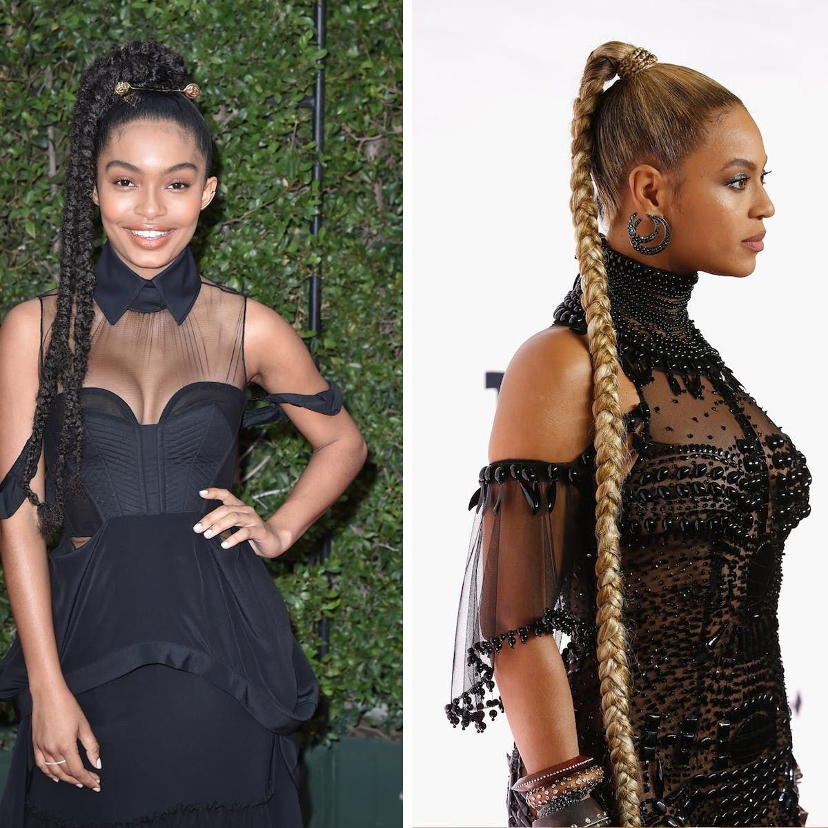 12 Celebs That Rock the Hell Outta Ponytail Braids