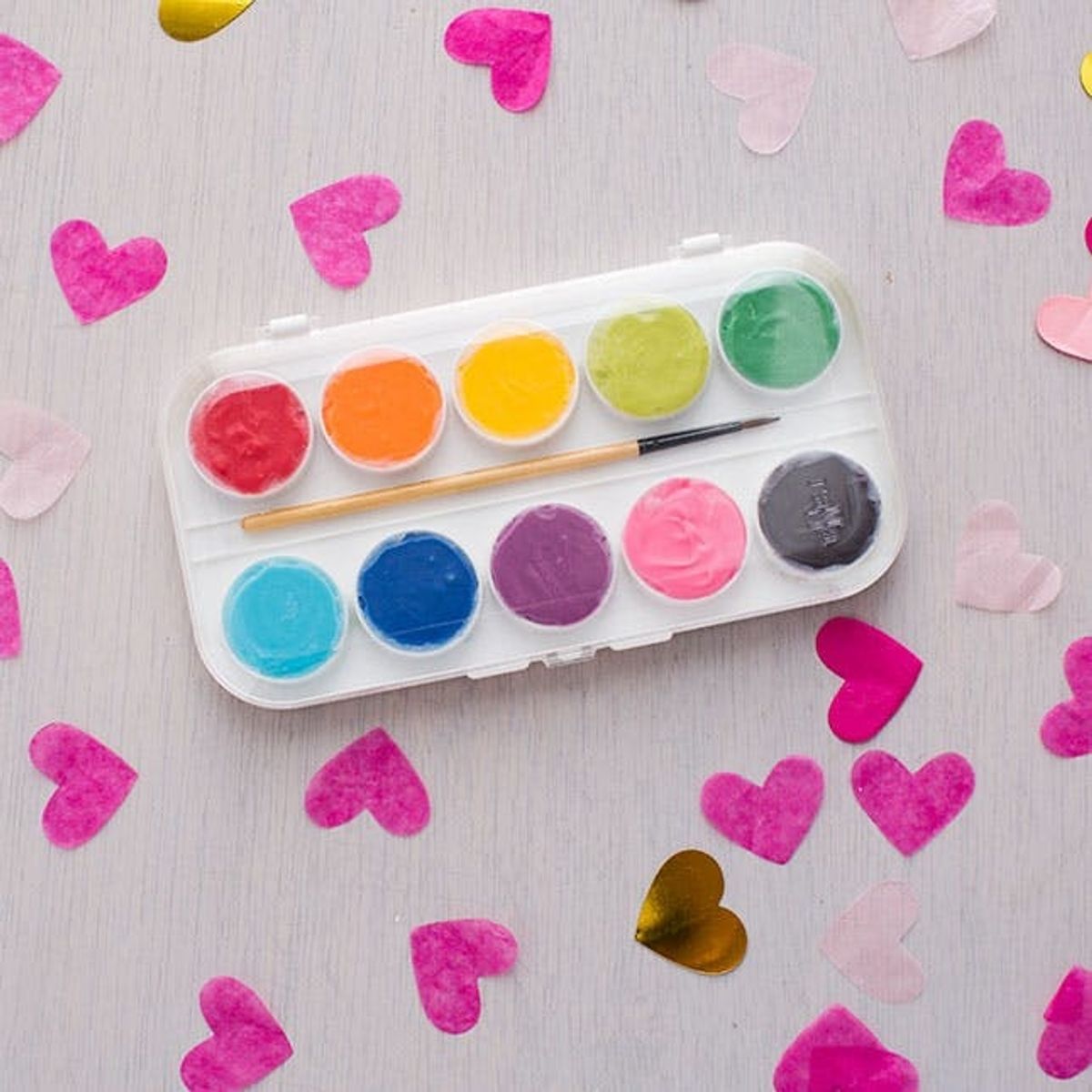 How to Upcycle a Paint Palette into THE Prettiest Box of Chocolates