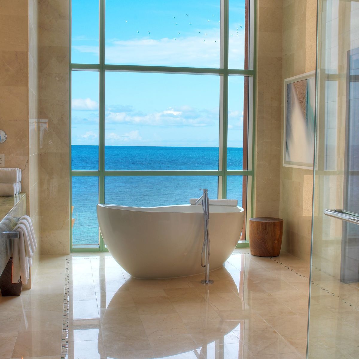 35 Stunning Hotel Bathrooms You’ll Want to Spend Your Entire Vacation In