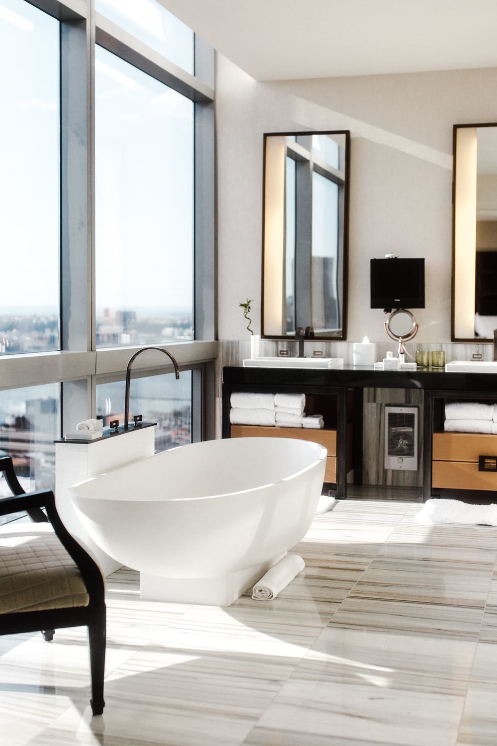 35 Stunning Hotel Bathrooms for a Dreamy Escape - Brit + Co