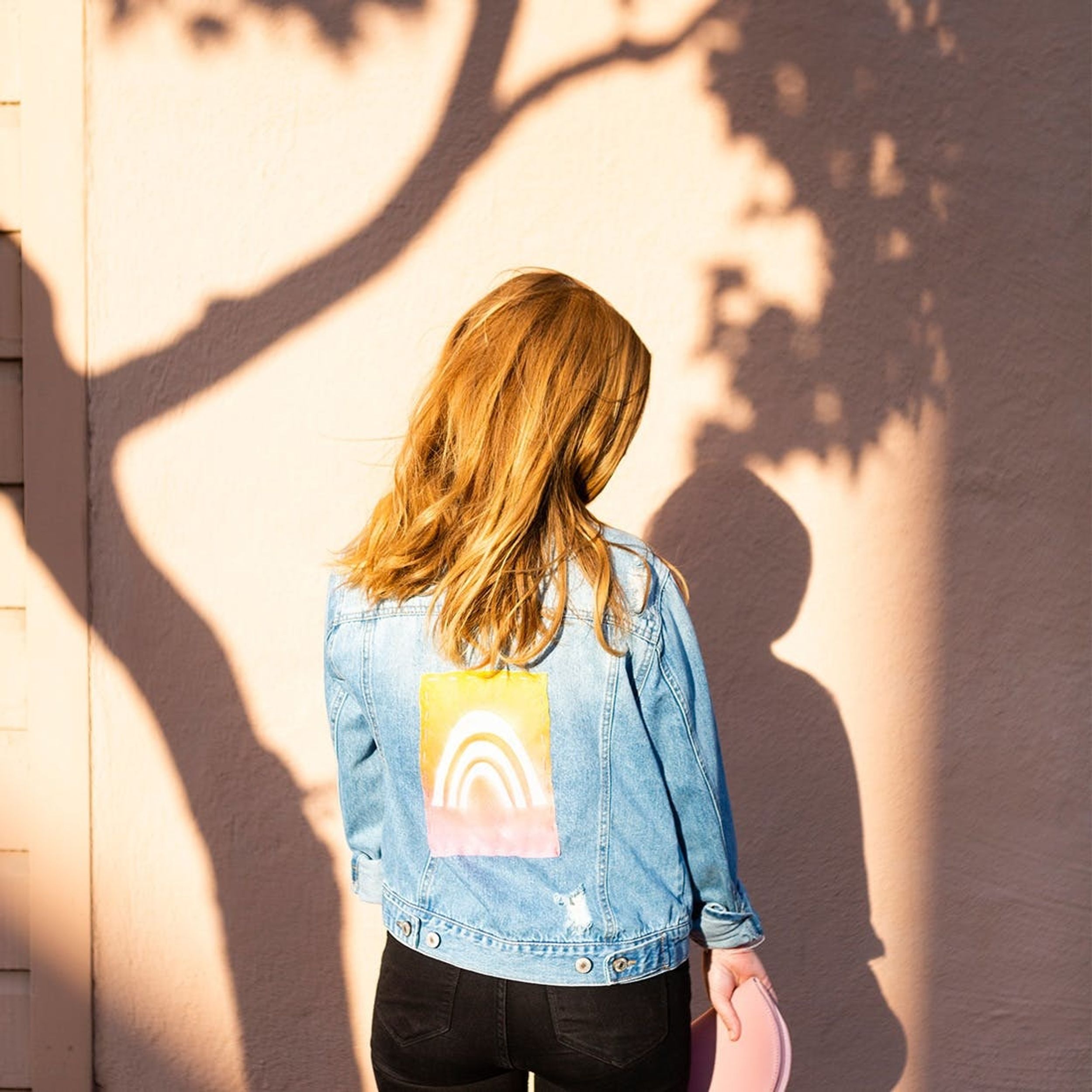 Make Your Own Sun-Print Statement Jacket for Summer
